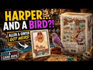 2025 Topps Allen and Ginter Target box baseball card rip thumbnail