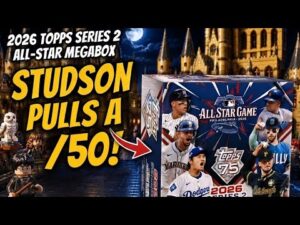 2026 Topps Series 2 All-Star Mega Box rip thumbnail