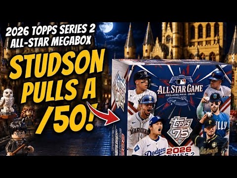 2026 Topps Series 2 All-Star Mega Box rip thumbnail